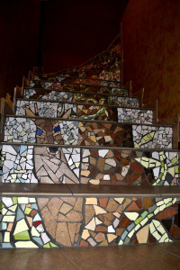 Schody na hájovně/stairs